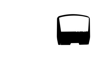 E233系6000番台のマスク(前面のみ)