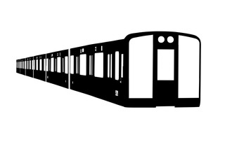 阪神電気鉄道 9000形のマスク(全体(新デザイン))