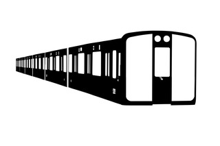 阪神電気鉄道 9000形のマスク(全体(旧デザイン))