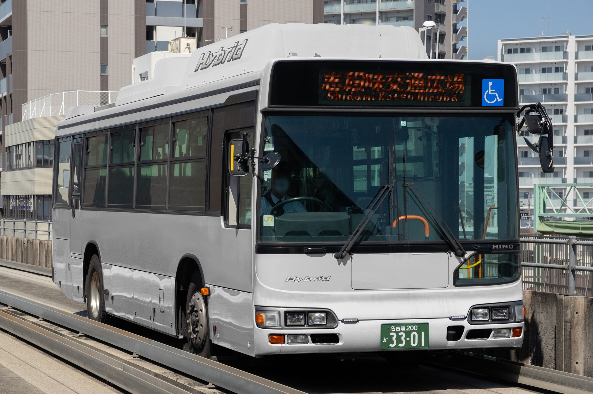 名古屋ガイドウェイバス GB-2110形のウソ電用素材