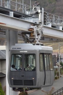 スカイレールサービス200形の素体(全体(行先あり))