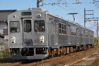 養老鉄道7700系の素体(全体)