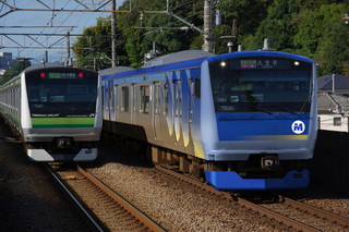 「Y233系」当初案・E233系並び