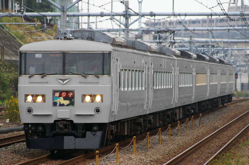 185系のウソ電(グレー一色)